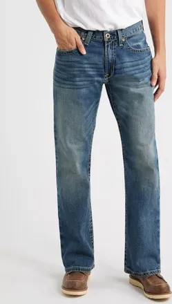 Ariat M4 Stretch Shoreway Straight Jeans in Dakota at Nordstrom, Size 36 X 34