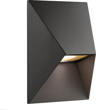 Nordlux Pontio Aplique Abajo Exterior Negro Ip54 Gu10