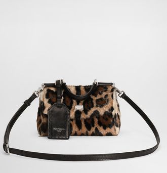 Dolce & Gabbana Leopard-print My Sicily Handbag - Woman Handbags Multicolor Onesize