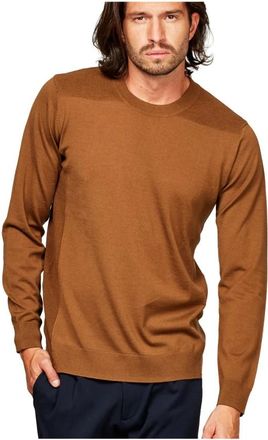 Paolo Pecora GC Jersey voor de Sweatshirthirtshiral -verwerkingen - Heren - Sweatshirts - Bruin - S - Hoodies & sweatvesten