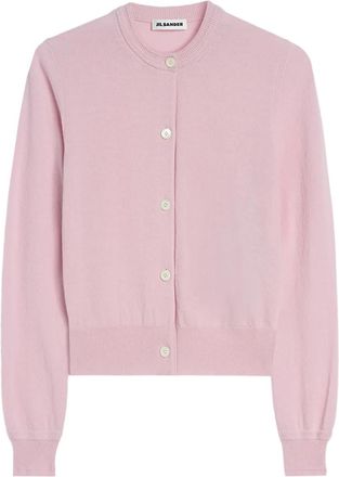 Jil Sander Cardigan girocollo - Rosa