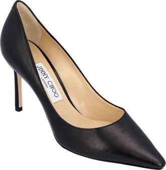 Jimmy Choo London Womens Leather Romy Pump, Never Worn (Authentic Pre-Loved)