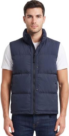 Stone Island Navy Blue Sleeveless Jacket