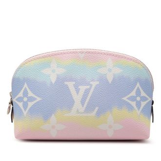Louis Vuitton Multi-Color Pvc Leather Pouch (Pre-Owned)
