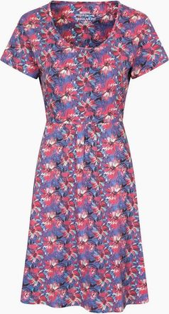 Mountain Warehouse Womens Mountain Warehouse Womens/Ladies Essentials Lora Flowers Skater Dress - Red - Size: 14