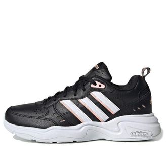 adidas (WMNS) adidas neo Strutter Black White Pink FV0427