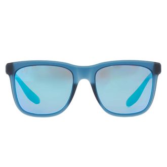 Maui Jim Pehu Blue Hawaii Square Unisex Sunglasses B602-03 55