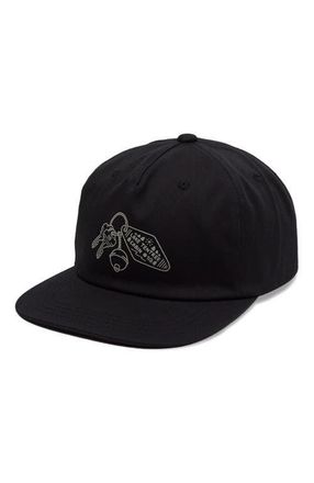 tentree Lake Getaway Apex Hat in Meteorite Black/creek Stone at Nordstrom