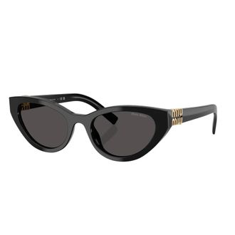 Miu Miu Sunglasses, unisex, Black, Size: 54 MM Cat-eye Sunglasses