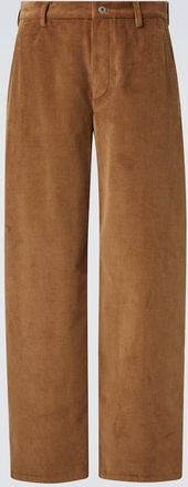 Loewe Cotton corduroy wide-leg pants