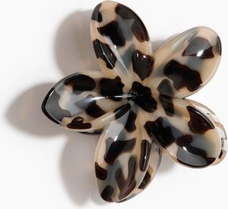 H&M Haarklammer in Bl&uuml;tenform - Brown