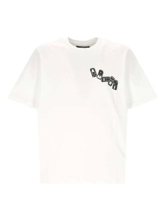 Amiri domino print T-shirt - White