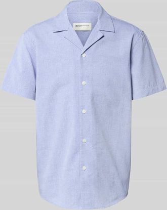 Tom Tailor Denim Relaxed Fit Freizeithemd aus reiner Baumwolle in Marine Melange, Größe XXL