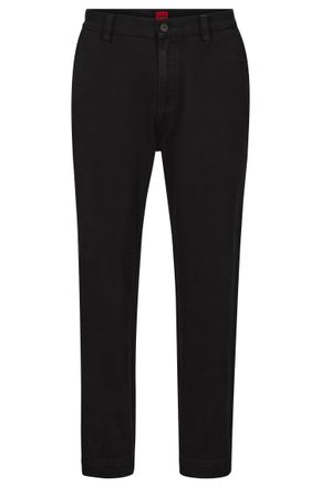 HUGO BOSS Hugo Mens Tapered Fit Chinos in Black - Size 32W/34L