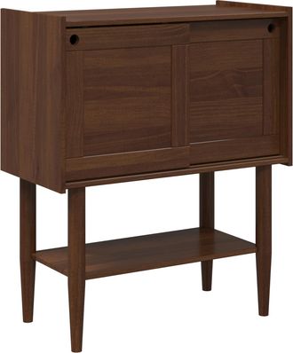 vidaXL Mesa Consola Bilbao Marr&oacute;n Caramelo 80 X 40 X 95 Cm Vidaxl