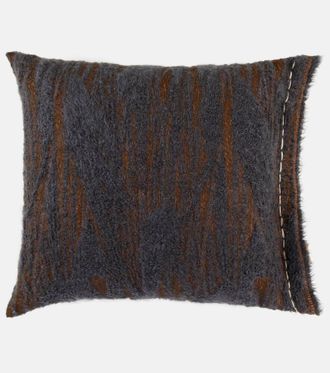 Lyria Angaria wool-blend cushion