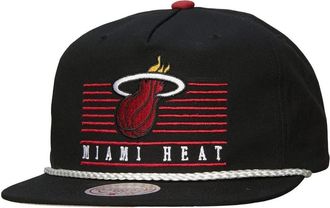 Mitchell & Ness Mens Mitchell & Ness Black Miami Heat Ascend Deadstock Snapback Hat at Nordstrom