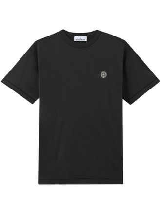 Stone Island Ss Patch Logo Short-Sleeve T-Shirt