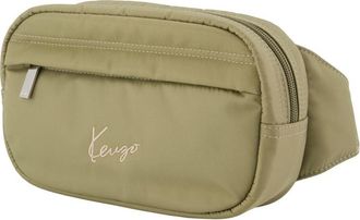 Kenzo Mens Quilted Nylon Belt Bag Khaki