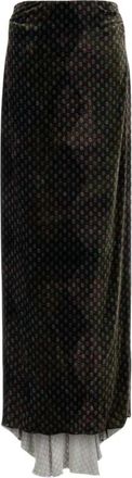 Dries Van Noten Salvix W.w. Skirt - Dames - Maxi Rokken - Veelkleurig - XS - Rokken