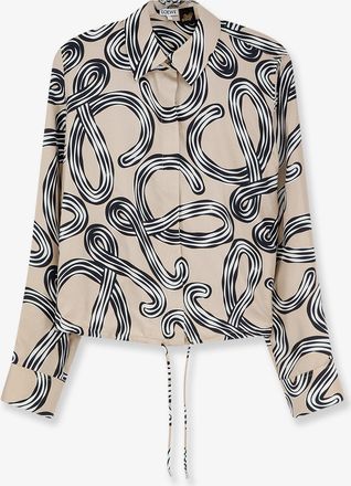 Loewe Paulas Ibiza - Camicia in seta stampata - LOEWE - gender_Woman
