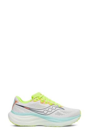 Saucony Ride 19 Running Shoe in White/Splash at Nordstrom, Size 11.5