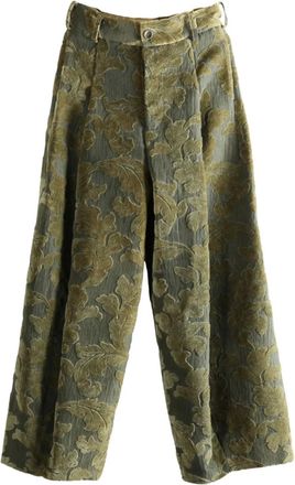 Uma Wang jacquard palazzo trousers - Green