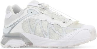 Salomon Unisex White Mesh And Fabric Xt-Whisper Sneakers White-Lunar Rock-Ftw Silver White/lunar Rock/ftw
