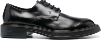 Tod's Stijlvolle Derby Schoenen voor Mannen - Heren - Nette schoenen - Zwart - 44 EU - Schoenen