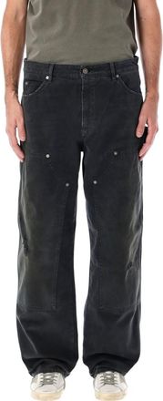 Golden Goose Black Painted Pant