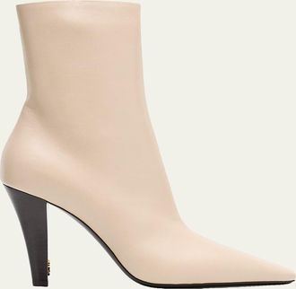 Saint Laurent Jill Leather Booties