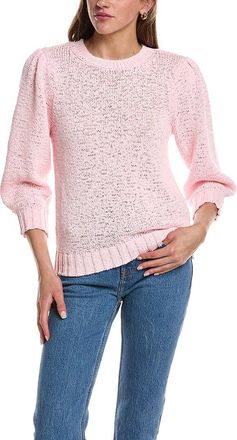 Design History Elbow Puff Sleeve Pullover