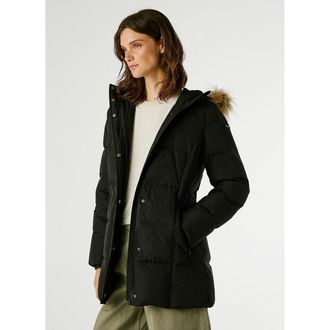 Pepe Jeans London Donsjas met riem en kap SARAH