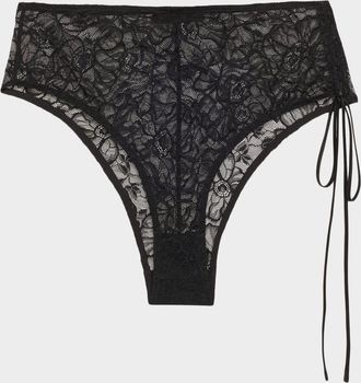 Kiki De Montparnasse Michelia High-Rise Lace Panty