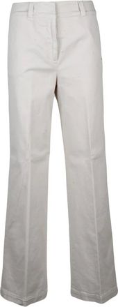 PESERICO Mujer, Pantalones, Blanco, Talla: XS