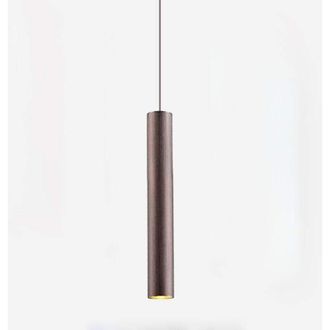 OEM L&aacute;mpara Colgante Led N&oacute;rdica De 30 Cm - Aluminio Cepillado - Tubo Largo Minimalista Para Comedor Y Cocina - Bombilla Blanca C&aacute;lida - Caf&eacute;-oro-30cm