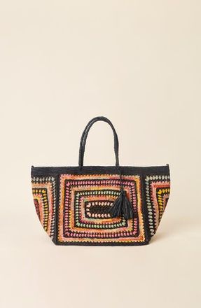 BTB Los Angeles Addison Tote in Black/multi at Nordstrom