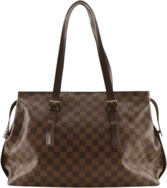 Louis Vuitton Pre-owned Chelsea Tote Bag - Dames - Vintage Shopper - Bruin - ONE Size - Vintage