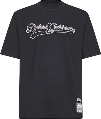 Dolce & Gabbana T-shirts en Polos - Heren - T-shirts - Zwart - XL - Katoen - Tops