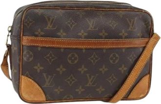 Louis Vuitton Pre-owned Cross Body Bags, female, Brown, Size: ONE SIZE Pre-owned Monogram Canvas Shoulder Bag