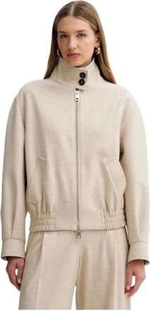 Liviana Conti Rooney Ritshuisjas - Dames - Zomerjassen - Beige - XS - Leer - Jassen
