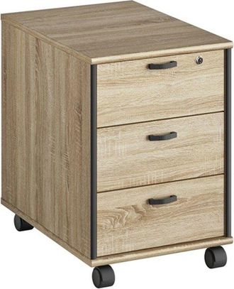 Calicosy Cajón móvil de 3 cajones Mambo - Fabricación Francesa