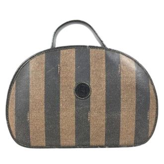 Fendi Pre-owned Pequin Vanity Bag - Dames - Vintage Handtas - Veelkleurig - ONE Size - Leer - Vintage