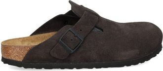 Birkenstock Boston mules - men - Polyethylene vinyl acetate (PEVA)/Cork/Suede/Suede - 35 Narrow - Grey
