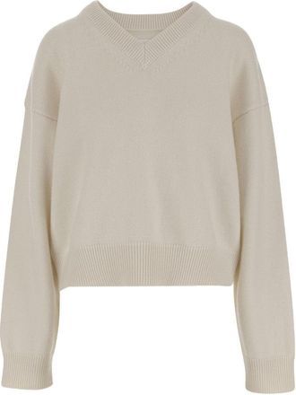 ARMARIUM Stretch V-Neck Cashmere Sweater