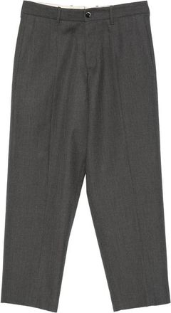 Nine In The Morning Meteorite Pressed-crease Straight-leg Trousers