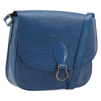 Louis Vuitton Pre-owned Vintage Epi Shoulder Bag - Dames - Pre-owned - Blauw - Maat: ONE Size Leer