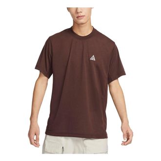 Nike Dri-FIT ADV ACG Goat Rocks Short-sleeve Top Brown DX7883-227