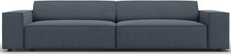 BLOOMINGLOFT 3-Sitzer Designsofa Jodie - Strukturstoff