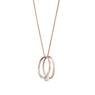 Orphelia Heloise WoMens 925 Sterling Silver Chain with Pendant - Rose ZH-7509 - One Size